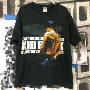 Kid rock tee tour merch vintage